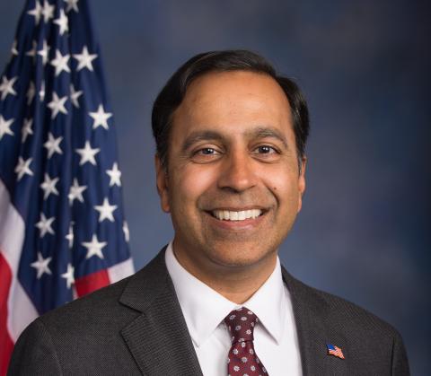 Headshot of Congressman Krishnamoorthi