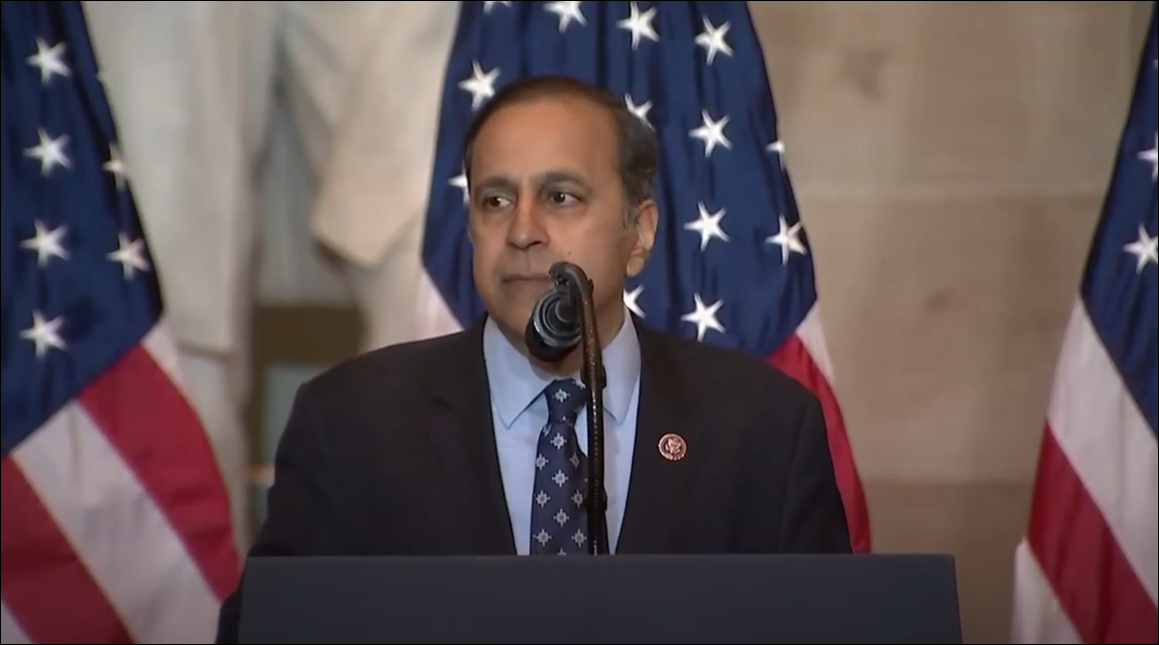 Congressman Krishnamoorthi Addresses the National Prayer Breakfast