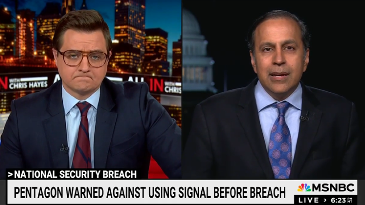 Congressman Krishnamoorthi explains how Trump Administration officials exposed American security and service members to grave risks through mishandling highly sensitive information