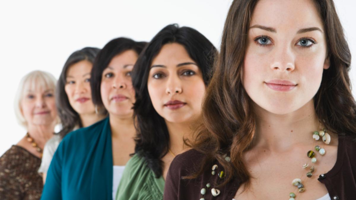 A group of women